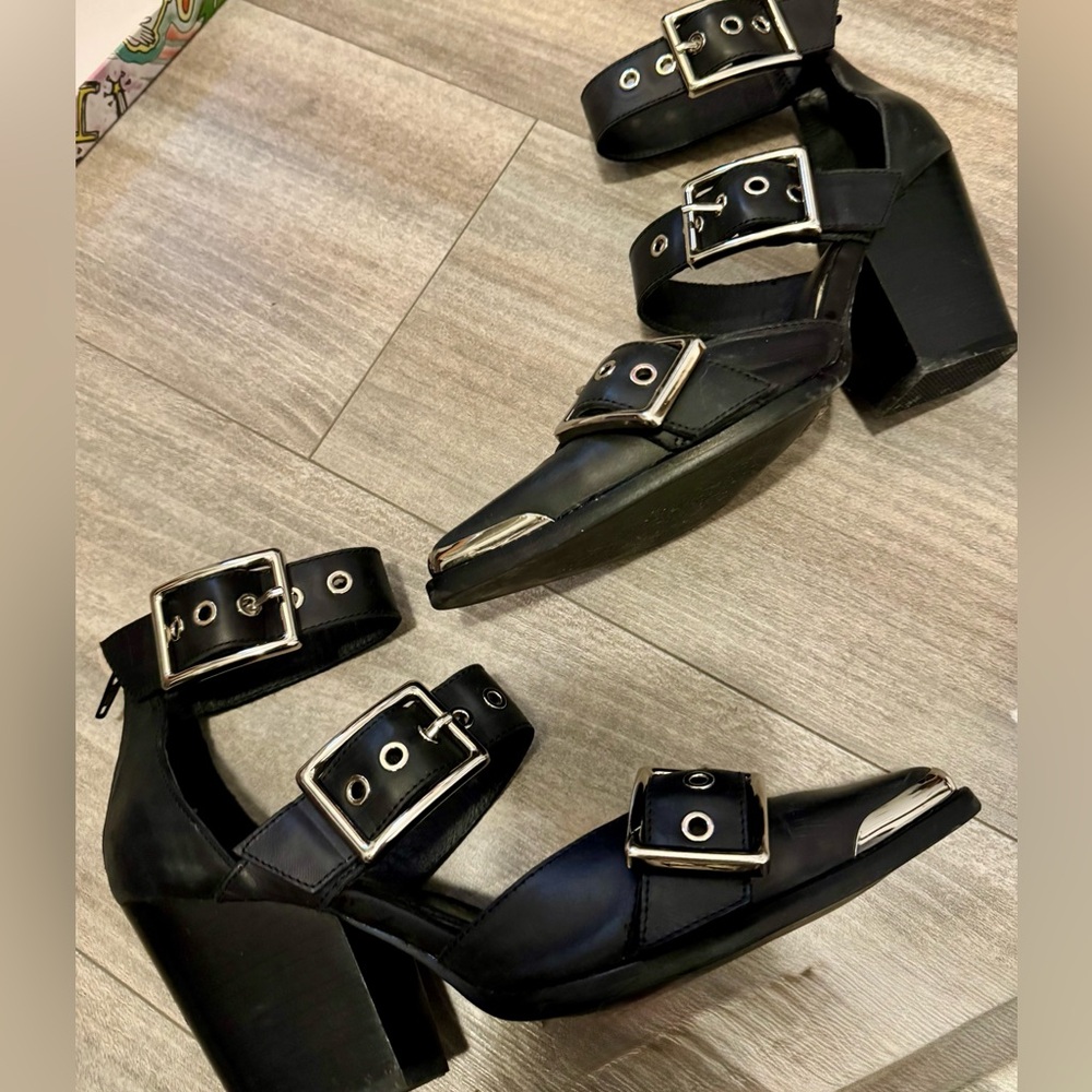 Free People x Jeffrey Campbell Hendrix Heels EUC